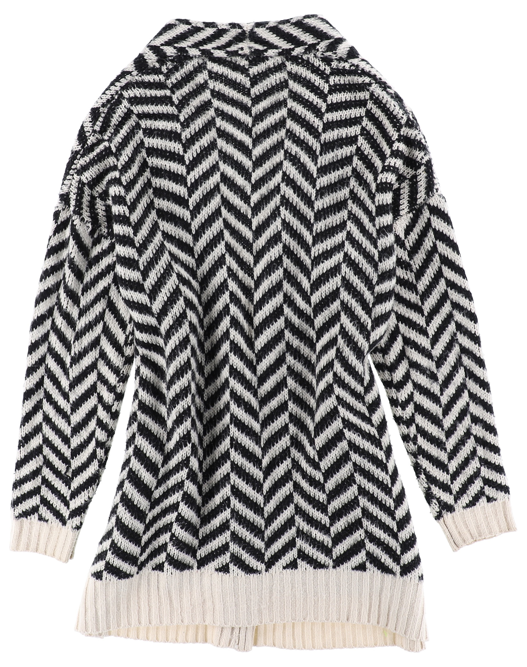 Primark Pullover Strickjacke Jacke Damen offen Beige Schwarz