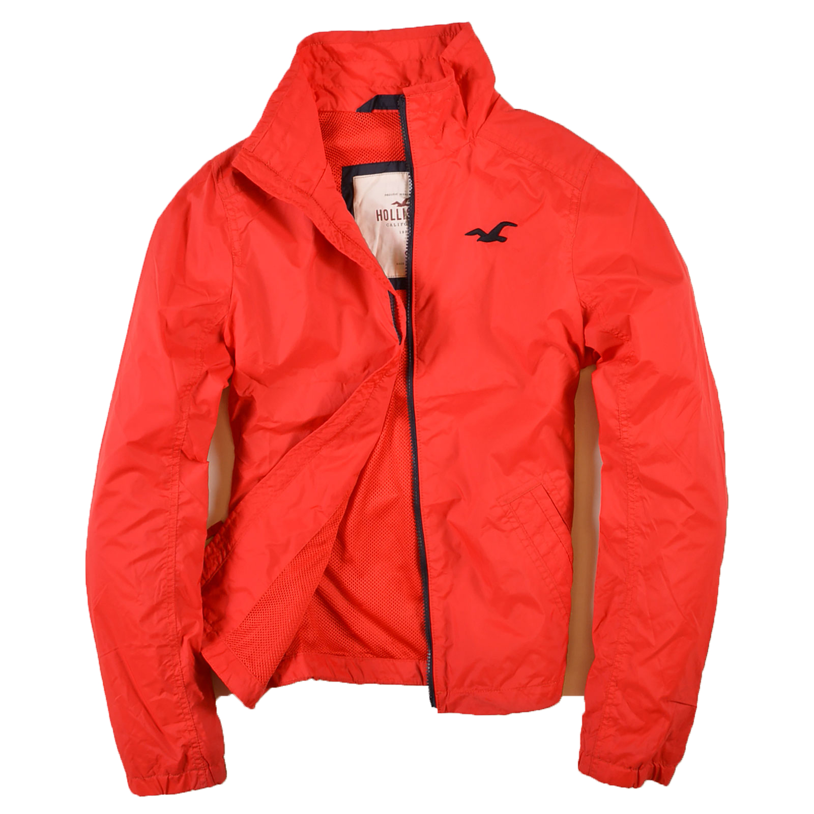 Hollister California Herren Jacke Jacket Windjacke Gr.S Rot, 43146  eBay