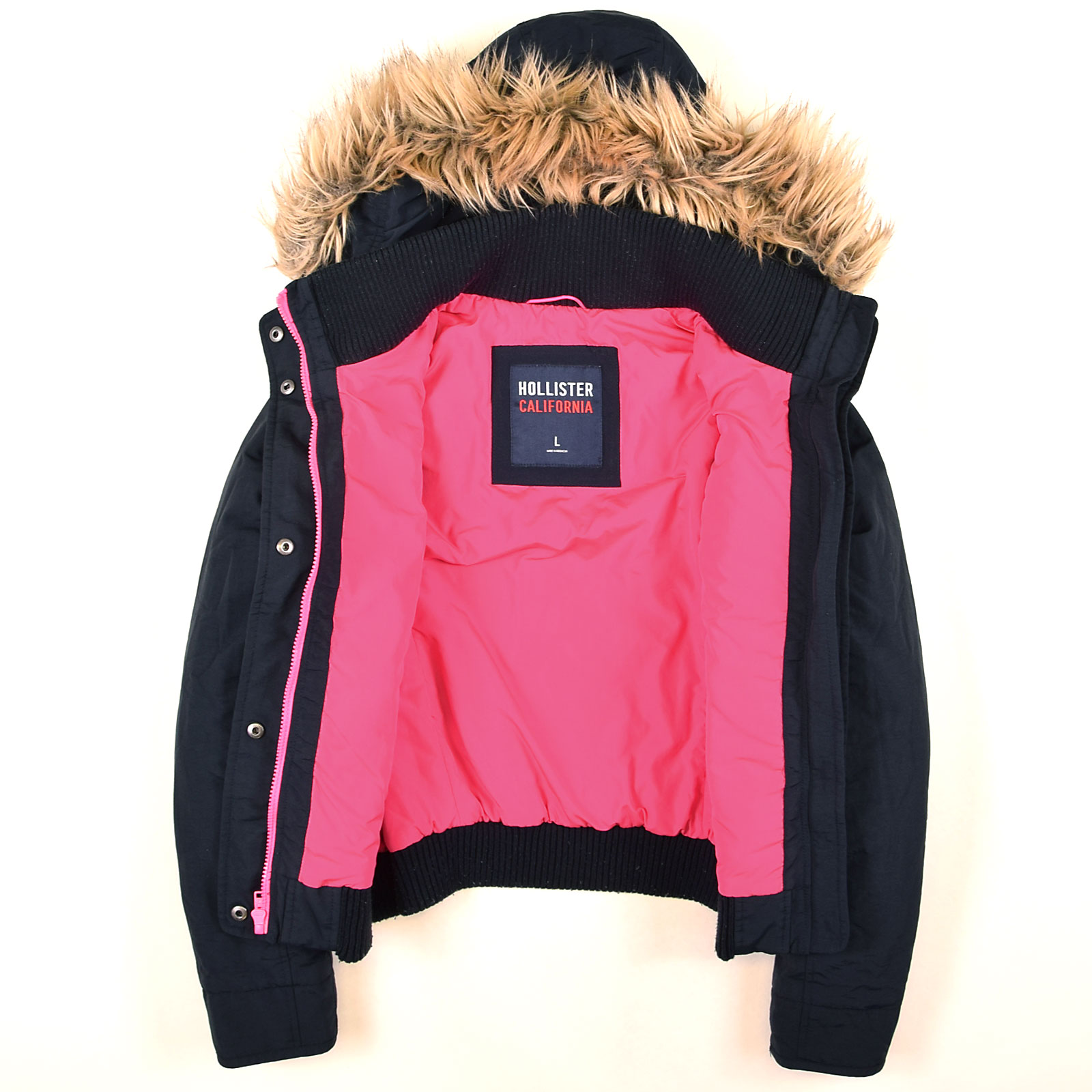 Hollister California Damen Jacke Jacket Winterjacke Gr.L (DE Hollister Damen Jacke Jacket Winterjacke Gr.XS (DE 34