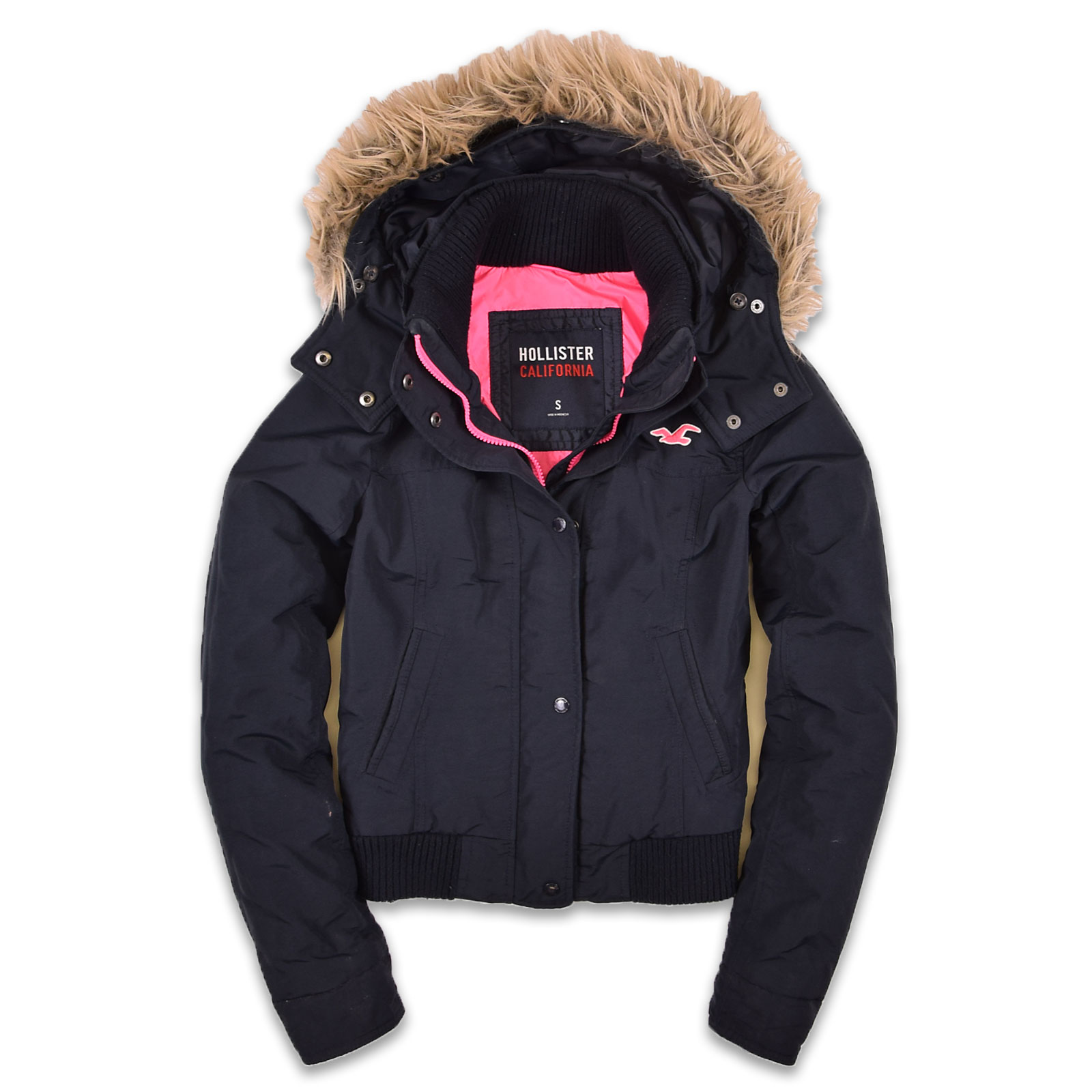 Hollister California Damen Jacke Jacket Winterjacke Gr.S (DE Hollister Damen Jacke Jacket Winterjacke Gr.XS (DE 34
