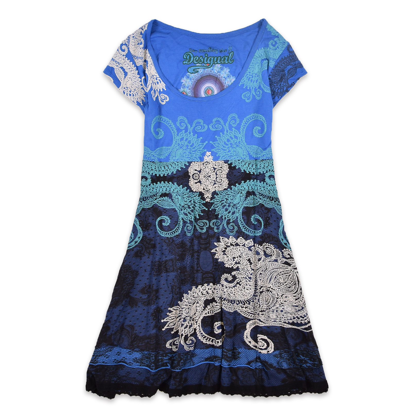 Desigual Kleid Xl Blau