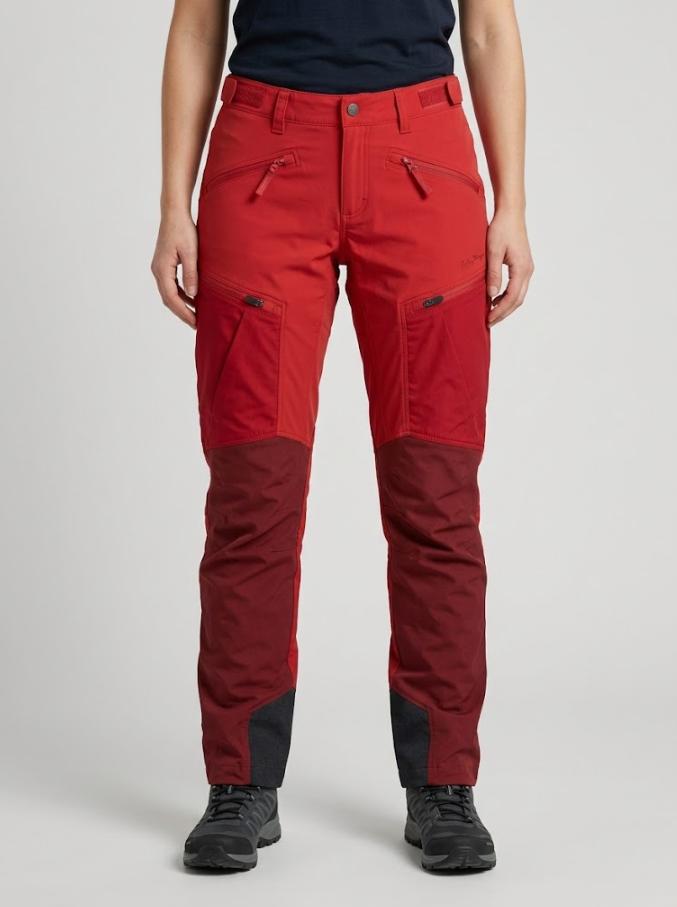 Lundhags Hose Mantjeh Damen Gr.L DE 40 strapazierfähige Outdoorhose Rot 157080