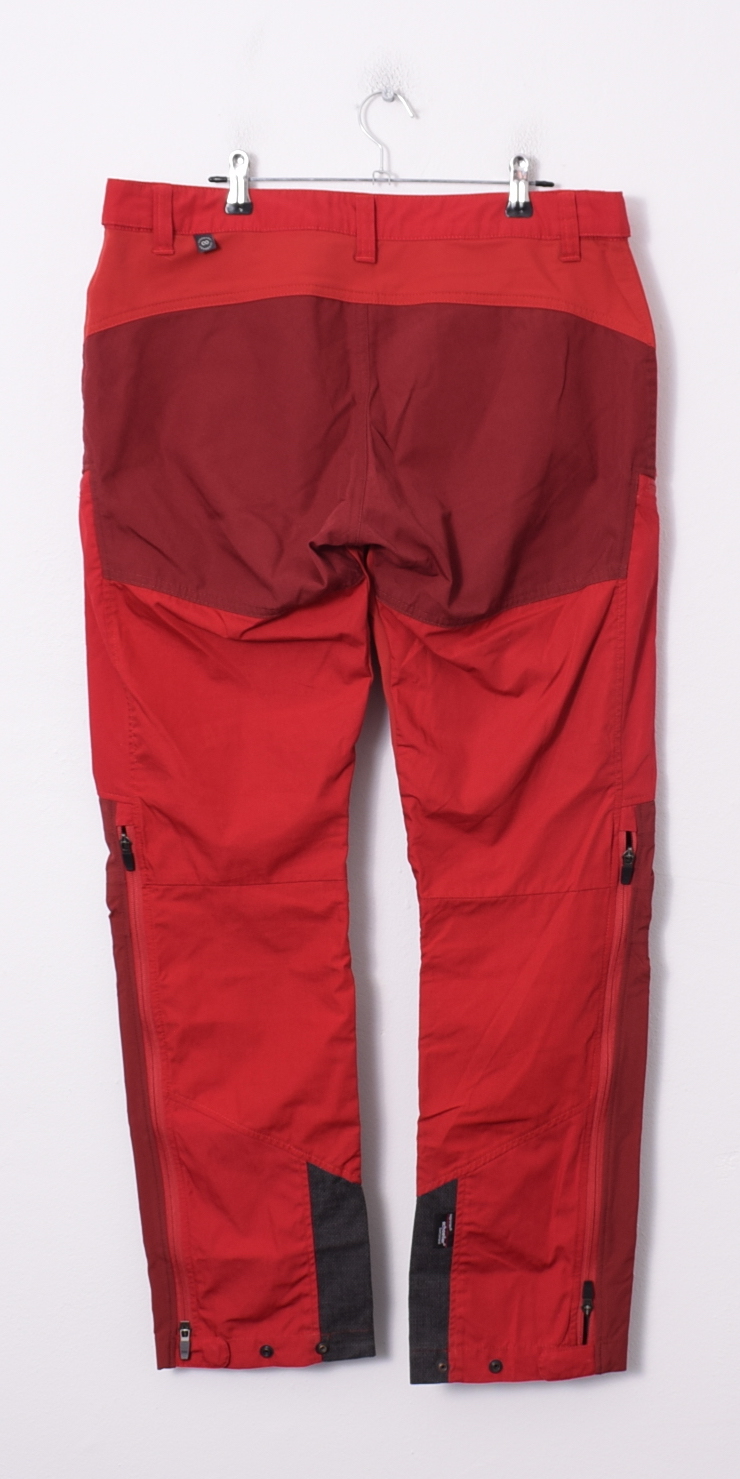 Lundhags Hose Mantjeh Damen Gr.L DE 40 strapazierfähige Outdoorhose Rot 157080 - Produktbild 2