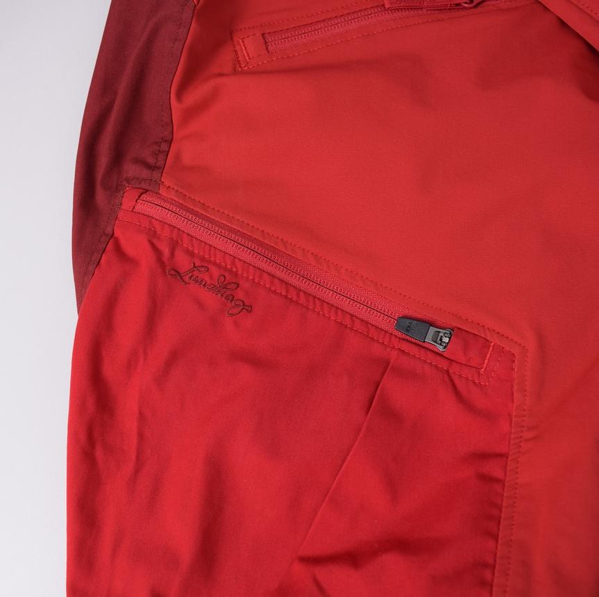 Lundhags Hose Mantjeh Damen Gr.L DE 40 strapazierfähige Outdoorhose Rot 157080 - Produktbild 4